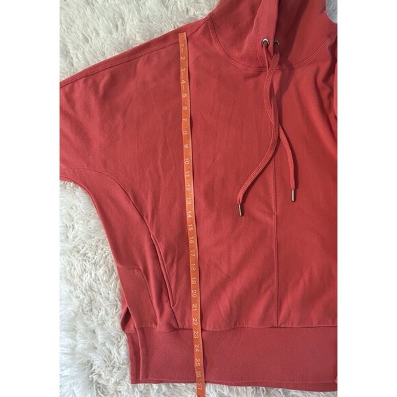 Sweaty Betty Hoodie XL Odyssey Pink Escape Luxe Italian Fleece Thumb Hole - Picture 14 of 15